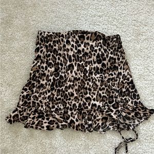 Forever 22 cheetah skirt